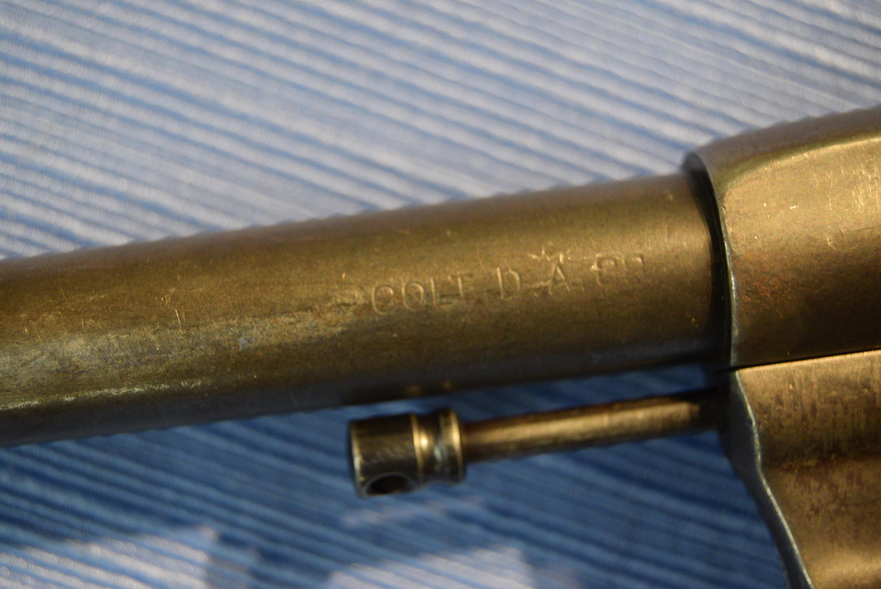 FIREARM/GUN COLT D.A. .38!!!! H 1662