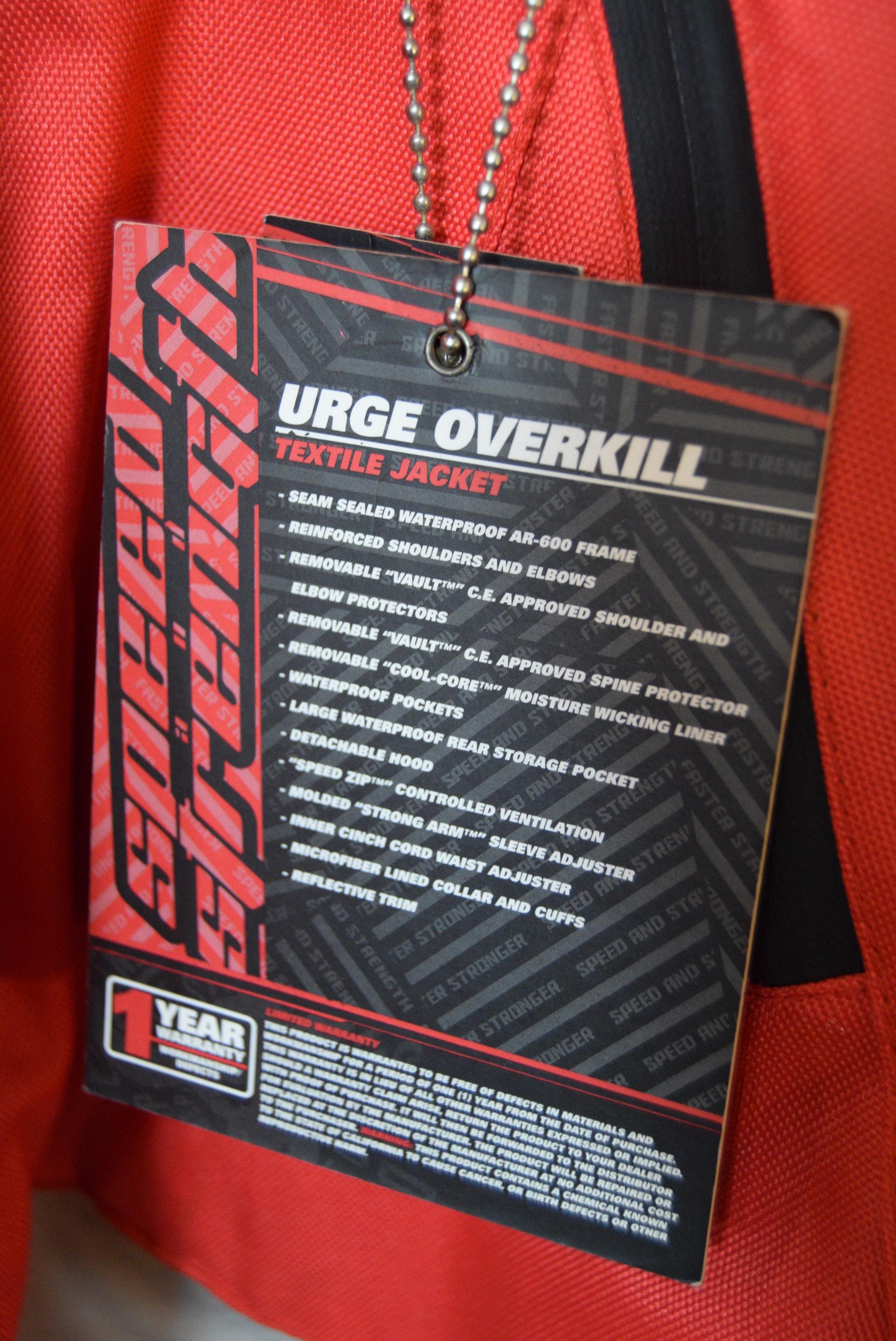 "SPEED AND STRENGTH" MOTORCYCLE JACKET!