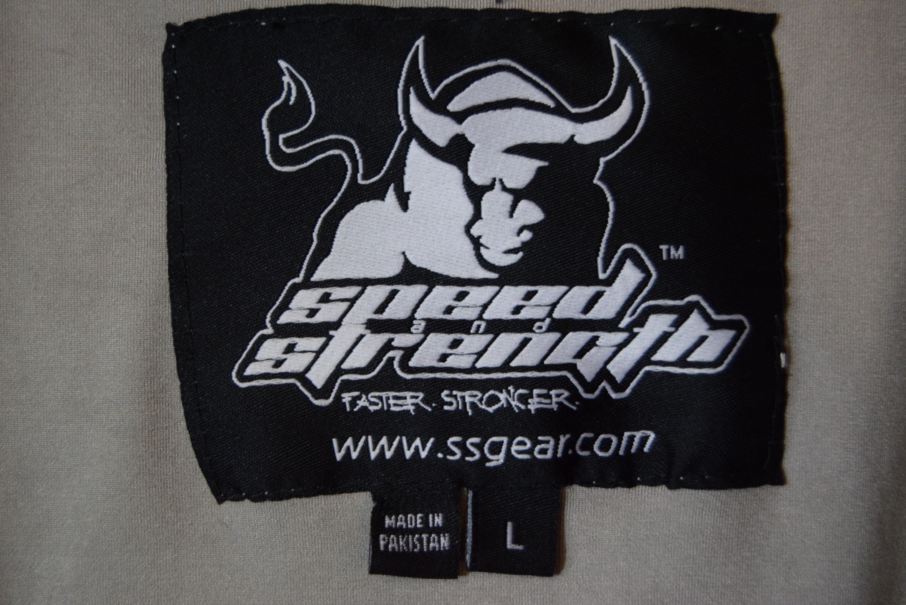 "SPEED AND STRENGTH" MOTORCYCLE JACKET!