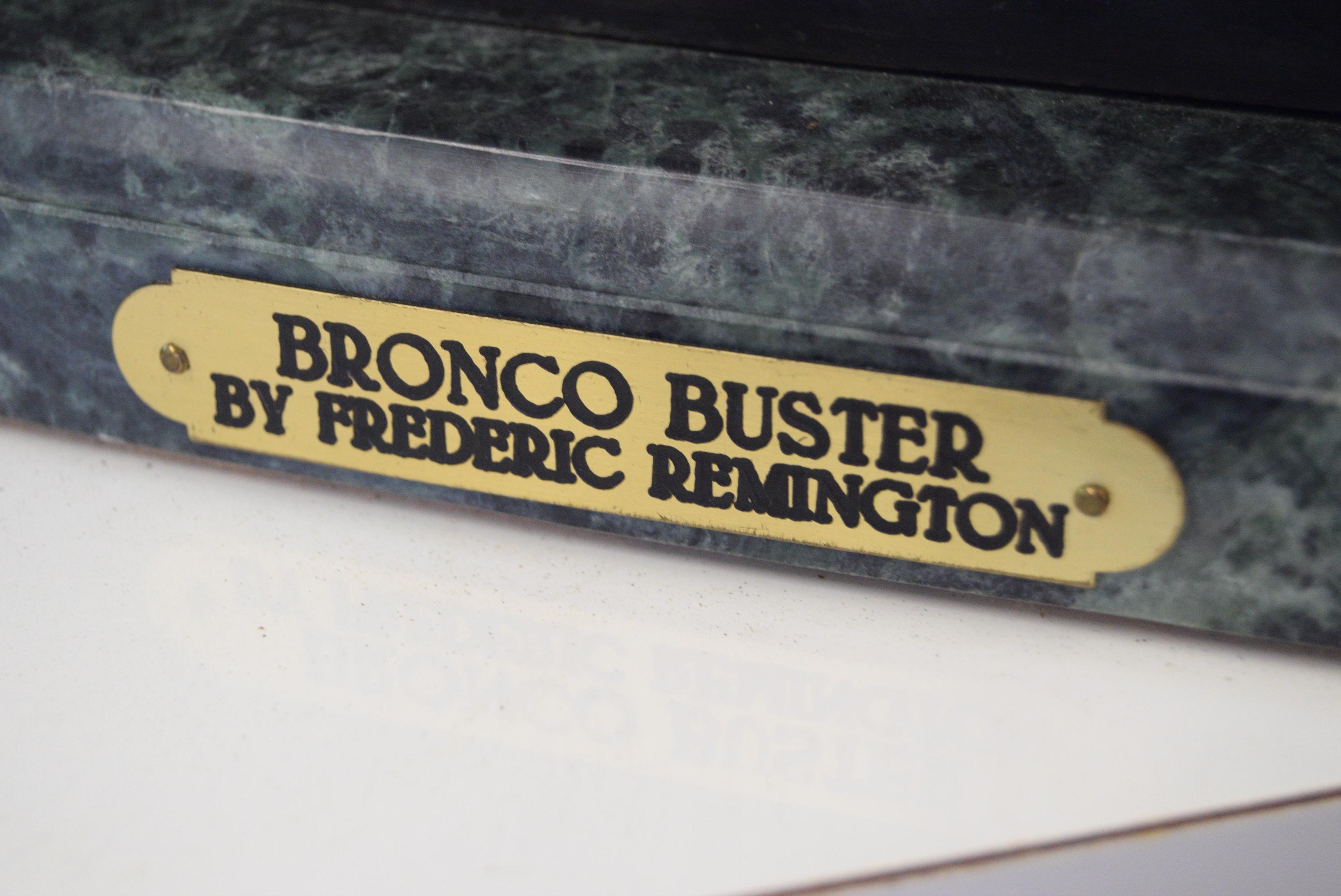 "BRONCO BUSTER"