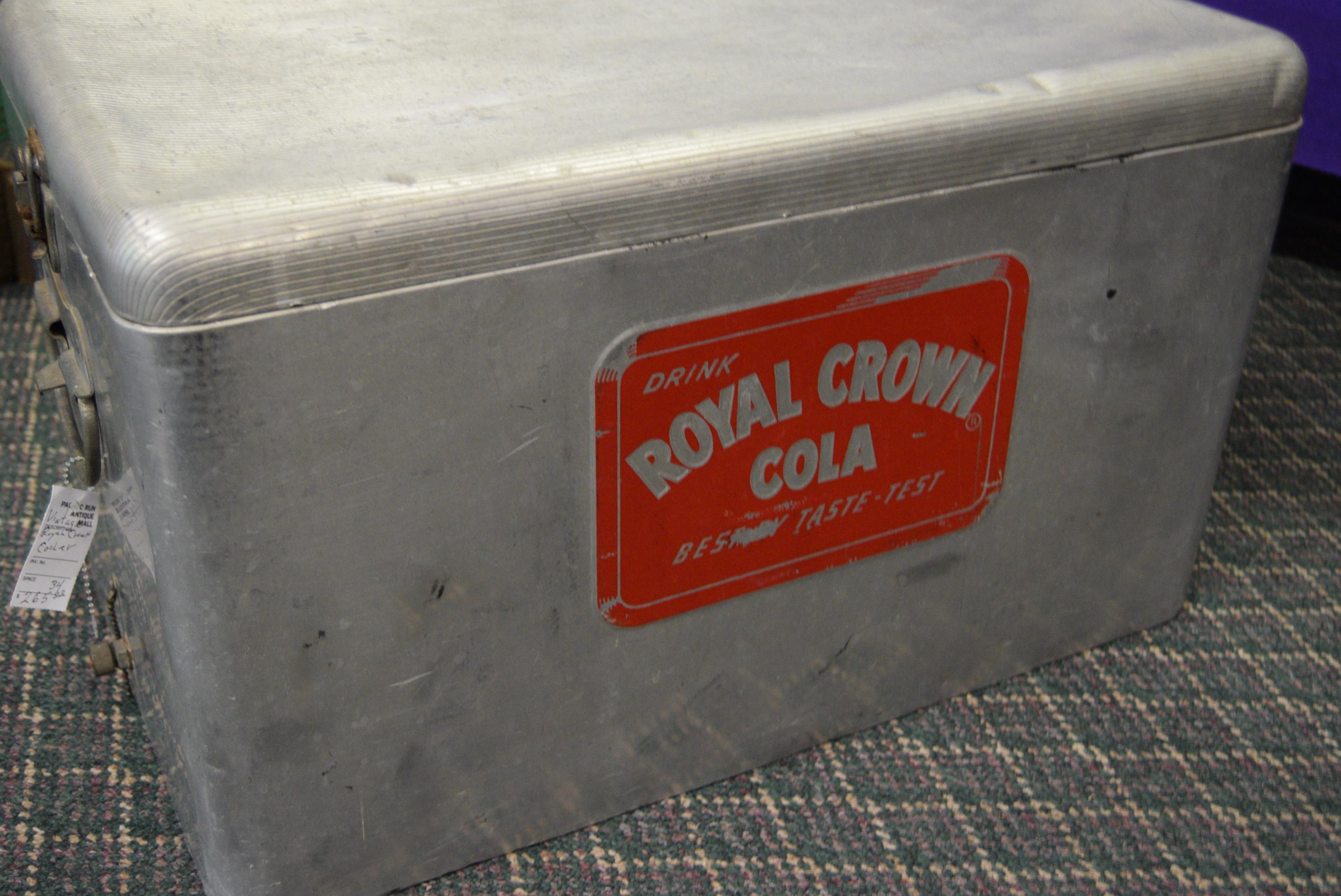 ROYAL CROWN COLA ICE CHEST!!!