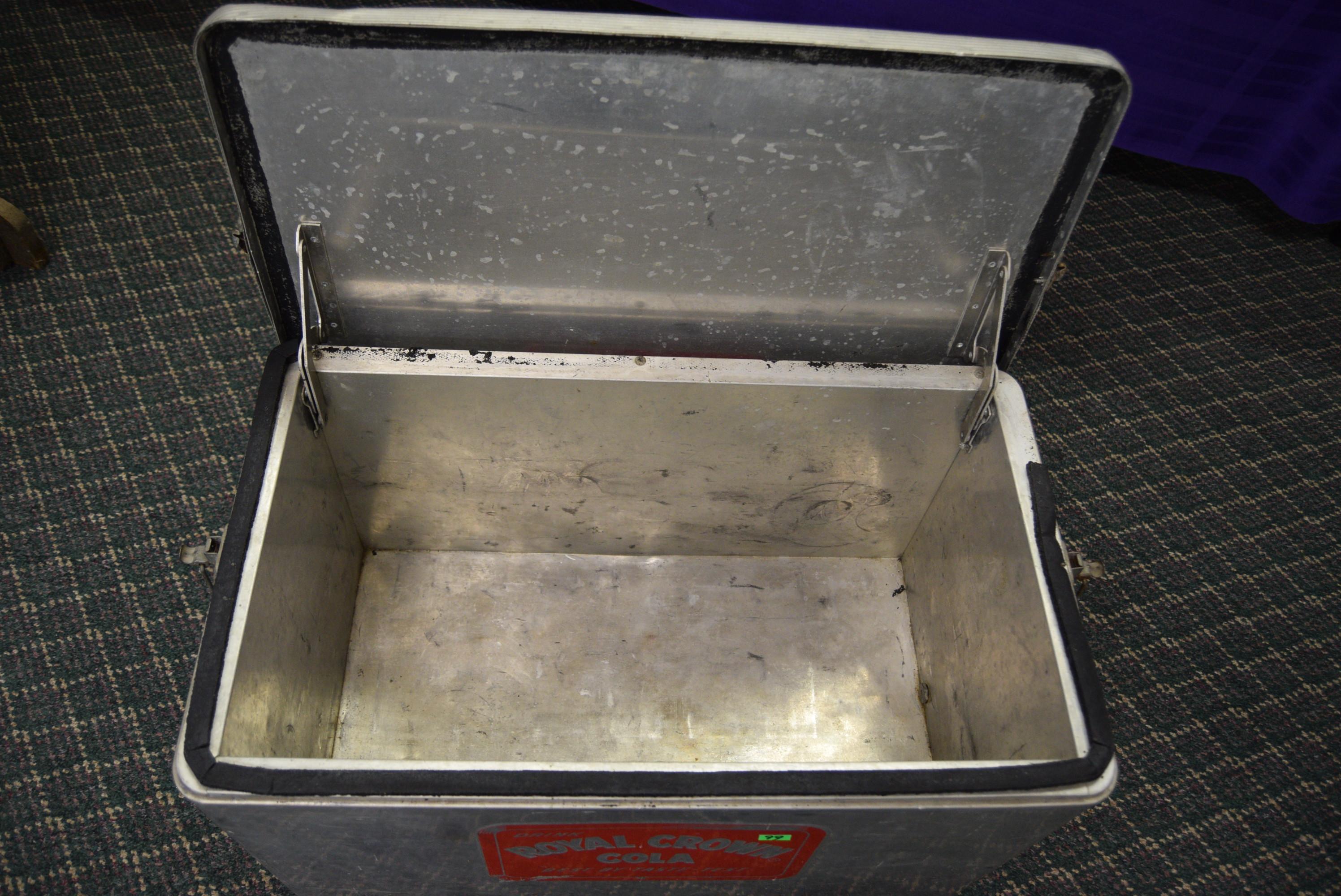 ROYAL CROWN COLA ICE CHEST!!!