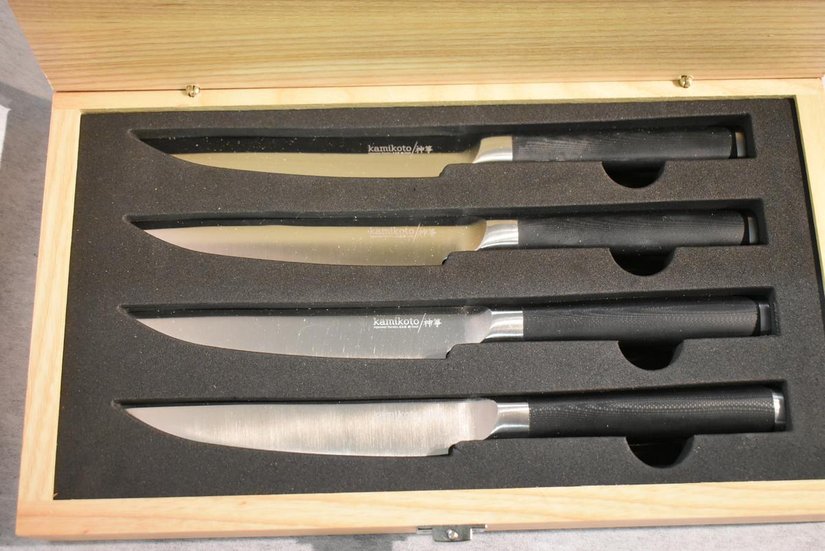 KAMIKOTO STEAK KNIFE SET!