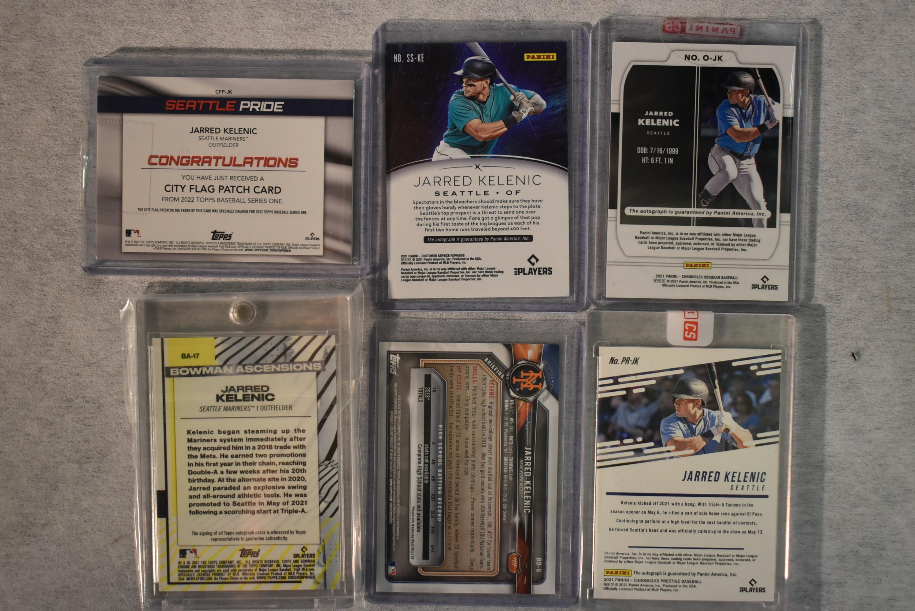 JARRED KELENIC COLLECTOR CARDS!!!