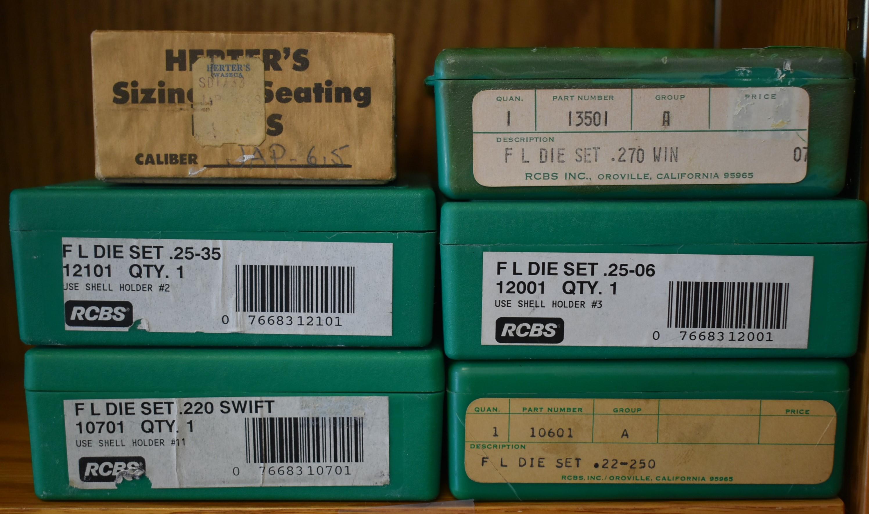 RELOADING DIES!!