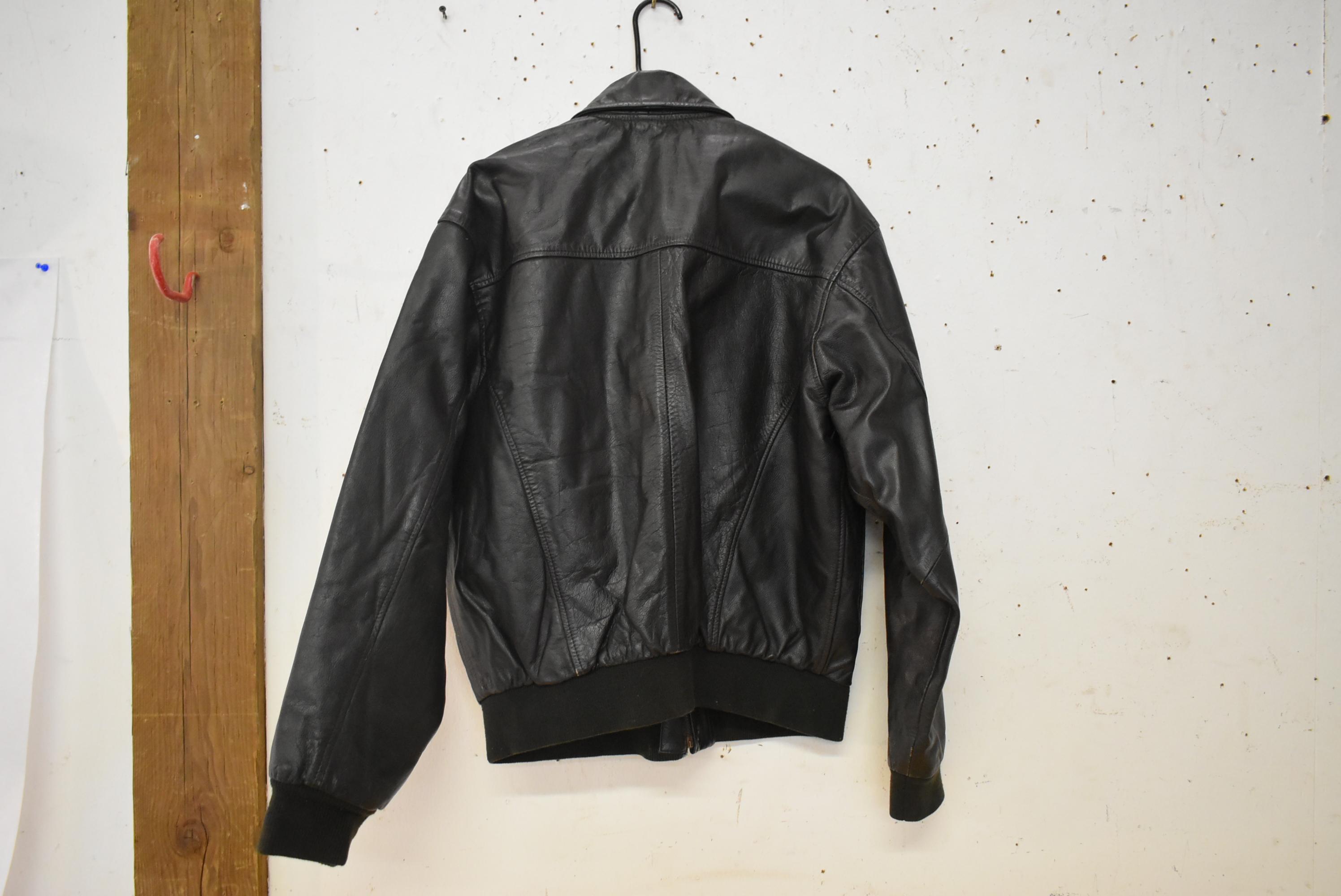 AIRFORCE A-2 LEATHER JACKET!!!