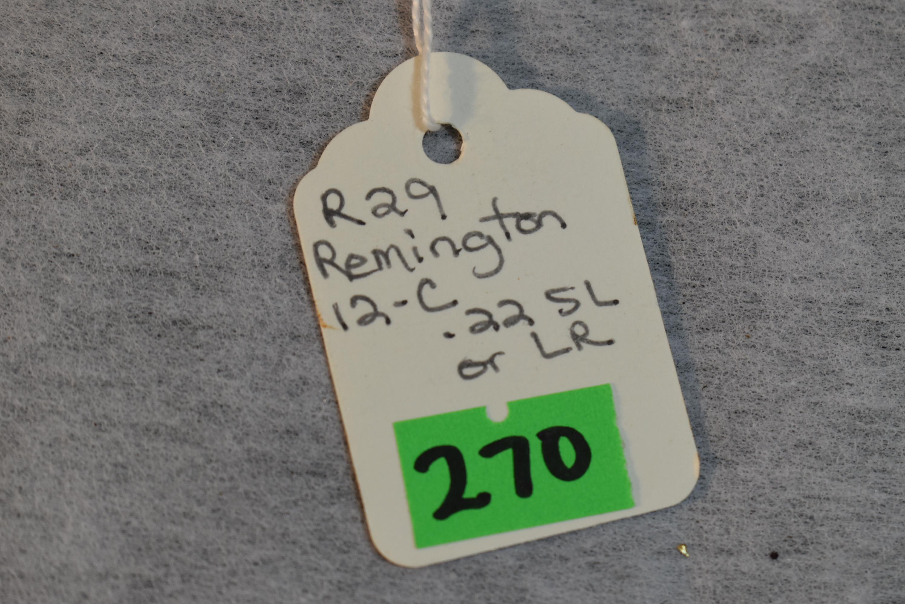 FIREARM/GUN REMINGTON 12-C!! R29