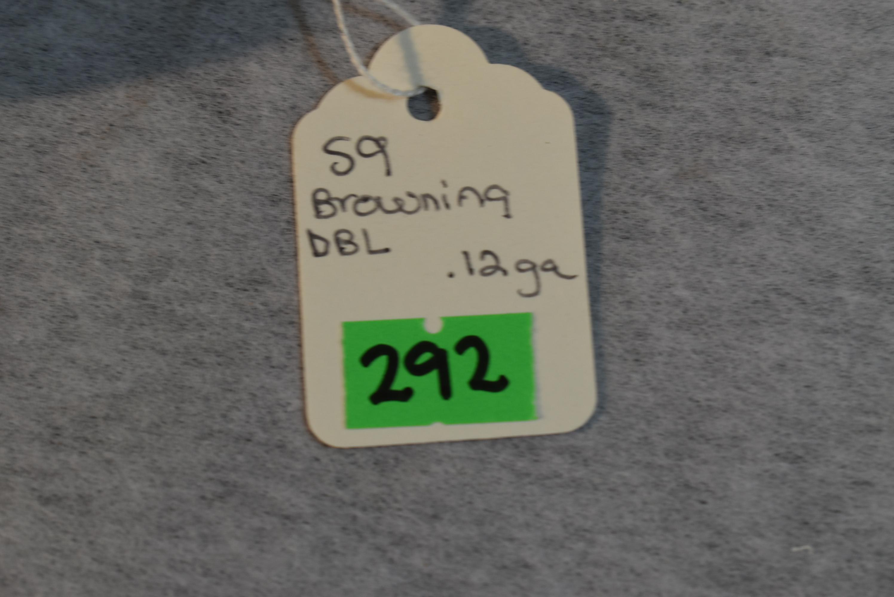 FIREARM/GUN BROWNING DBL!! S9