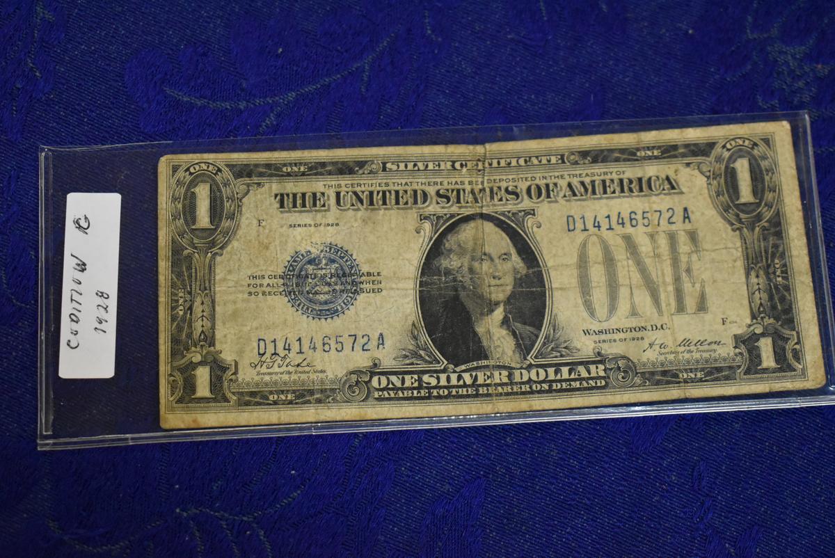 1928 SILVER CERTIFICATE!