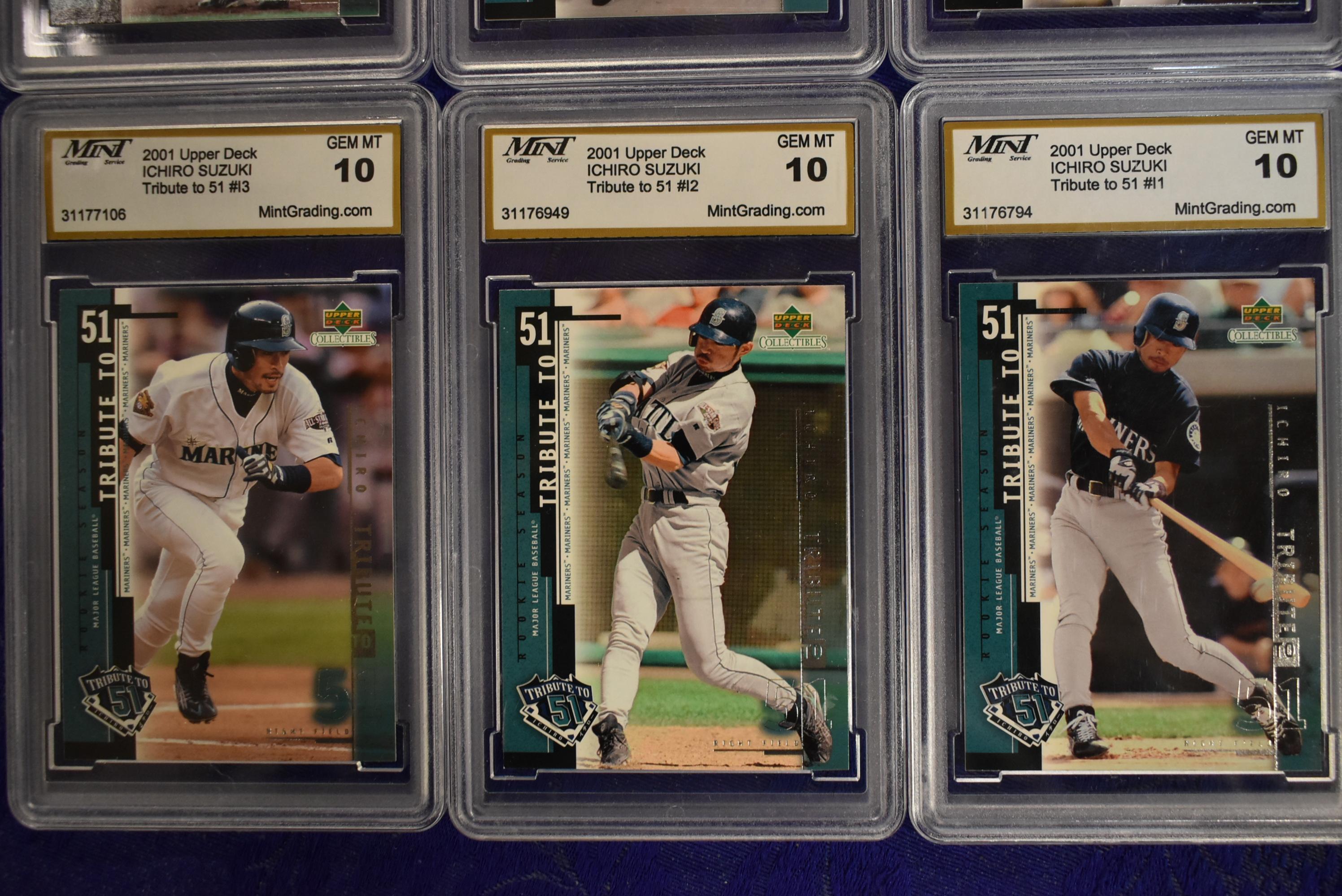 ICHIRO SUZUKI TRIBUTE TO 51 CARDS!!! ESTATE APPR.