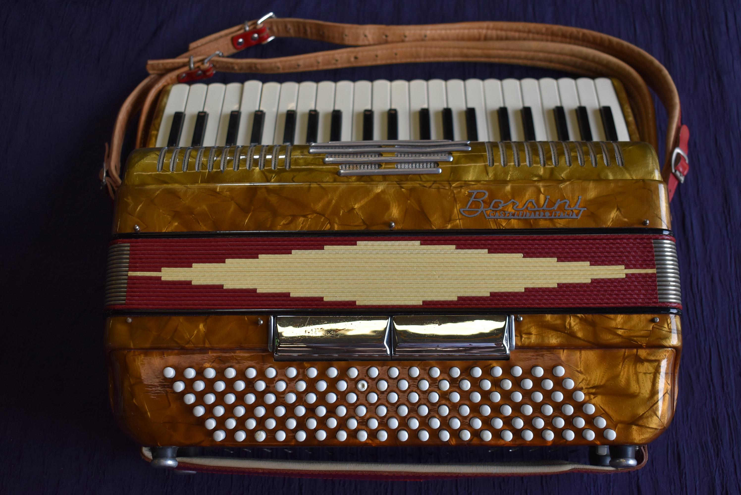 STUNNING BORSINI CASTELFIDARDO ACCORDION!!