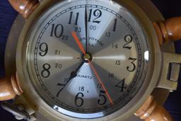 SHIPS WHEEL CLOCK!!