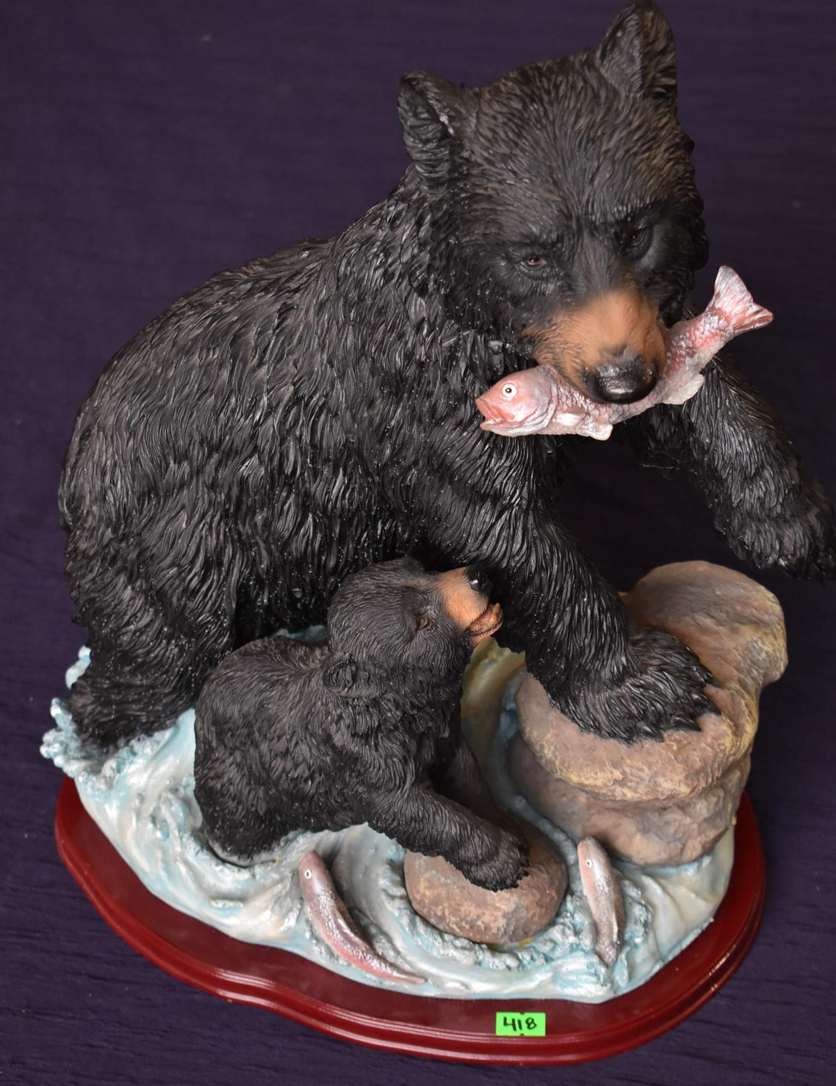 BEAR SCULPTURE!!