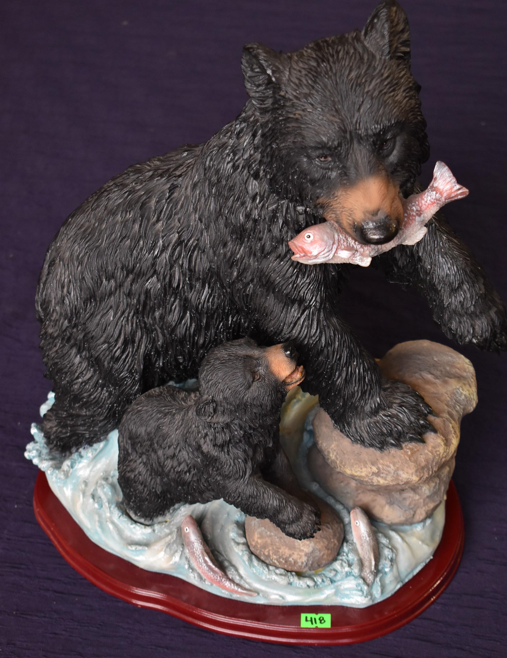 BEAR SCULPTURE!!