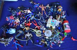 VINTAGE SUPER HERO ACTION FIGURES PLUS!!