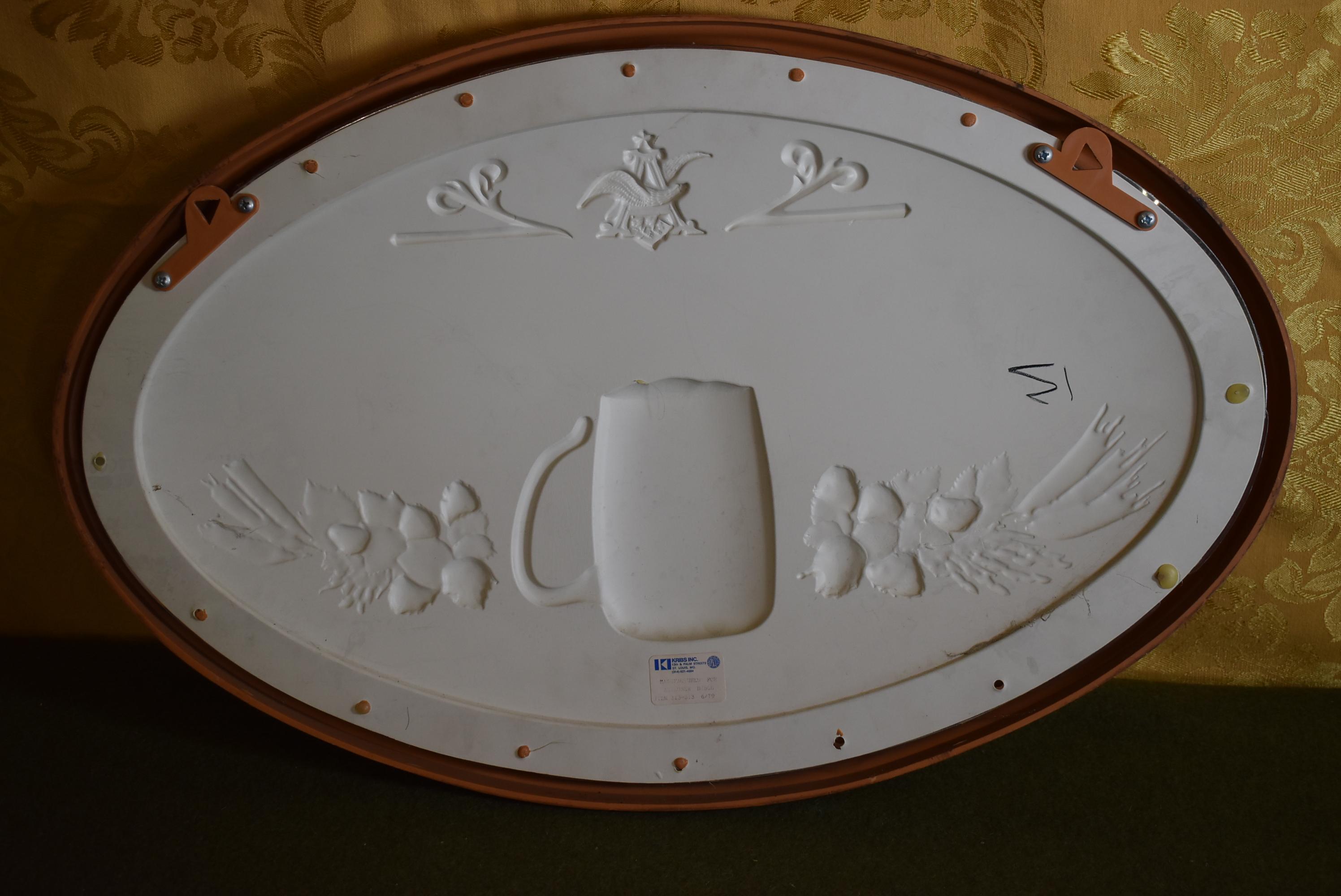VINTAGE CONVEX MICHELOB SIGN!!!