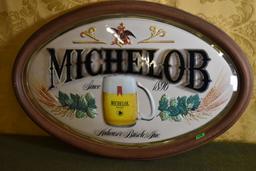VINTAGE CONVEX MICHELOB SIGN!!!
