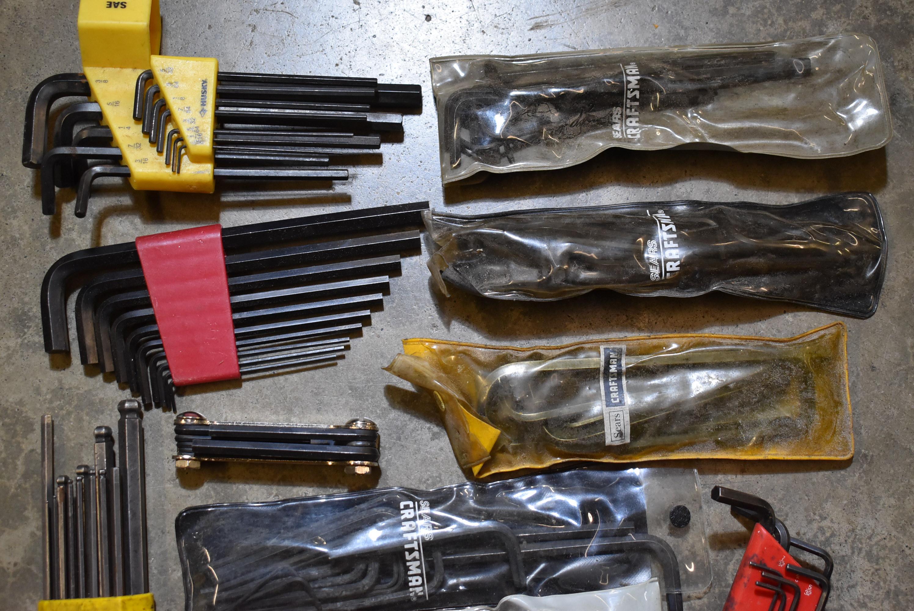 ALLEN WRENCH LOT!!