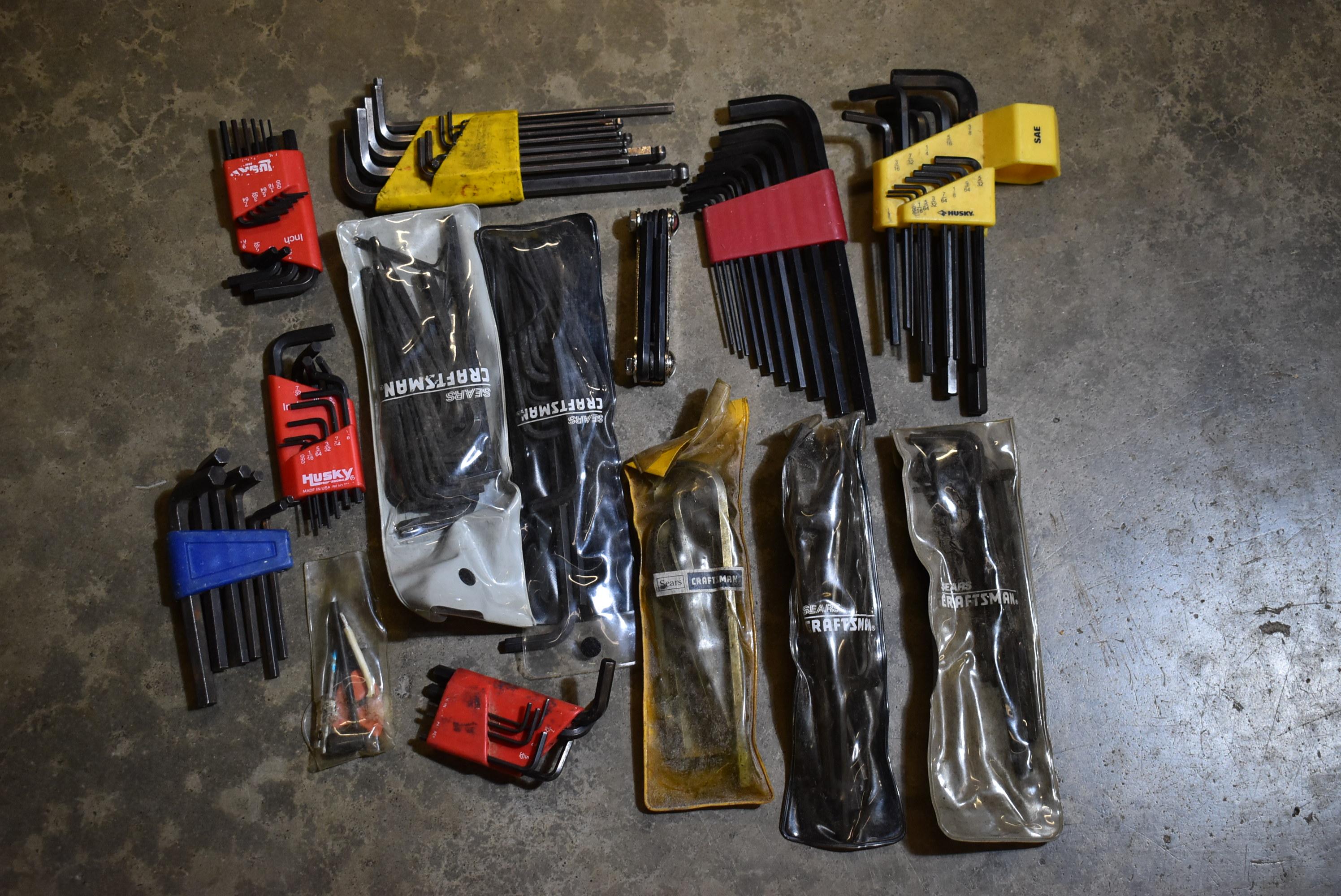 ALLEN WRENCH LOT!!