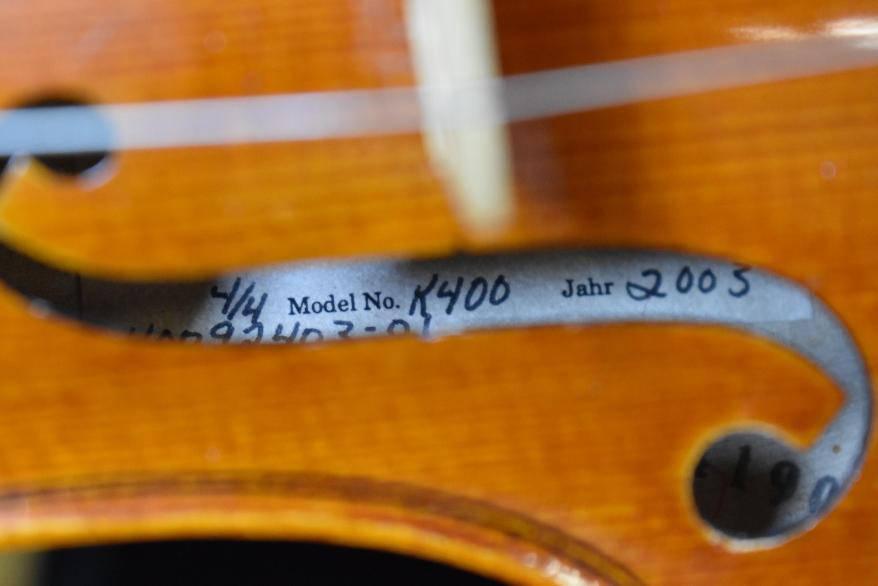 JOHANNES ROHR #K400 VIOLIN!!