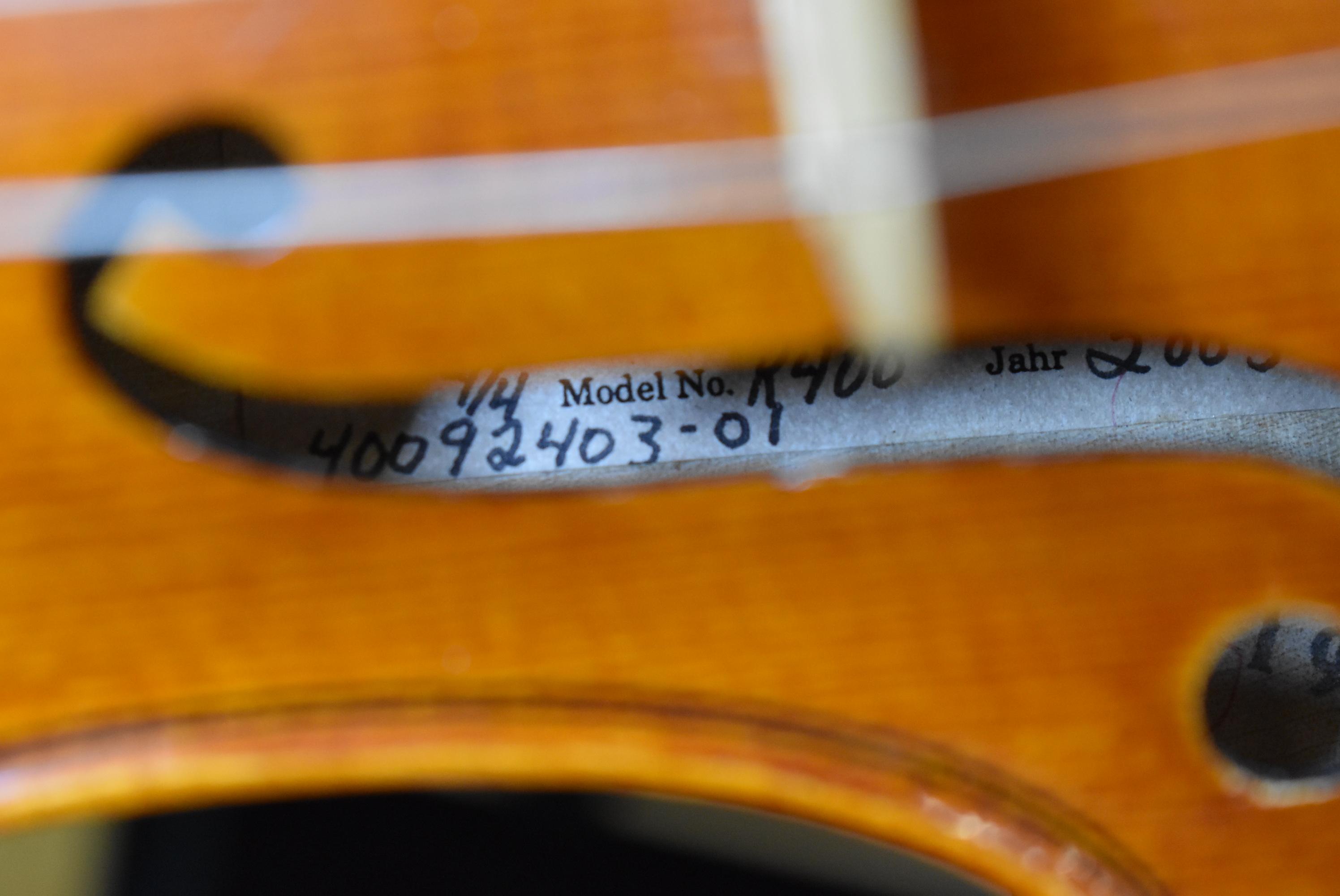 JOHANNES ROHR #K400 VIOLIN!!