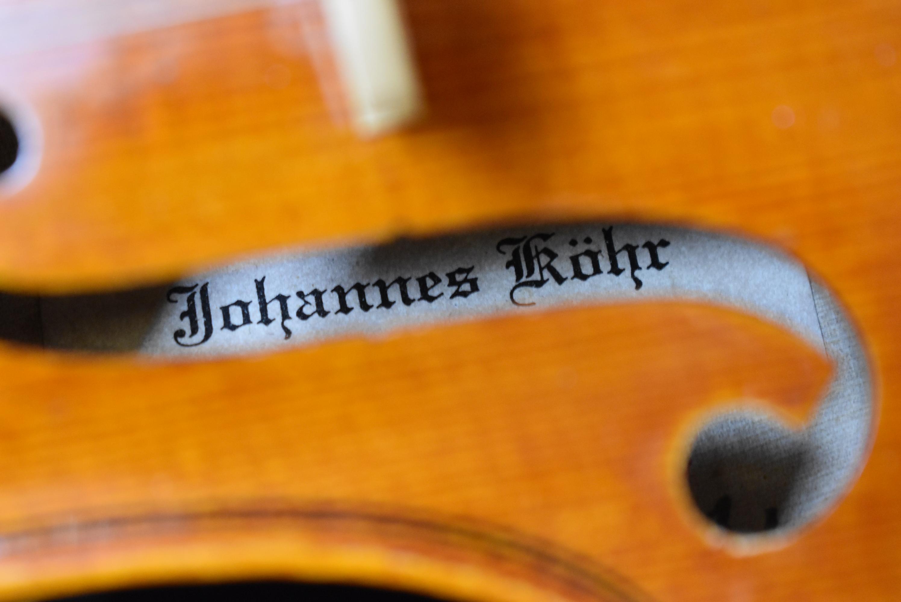 JOHANNES ROHR #K400 VIOLIN!!