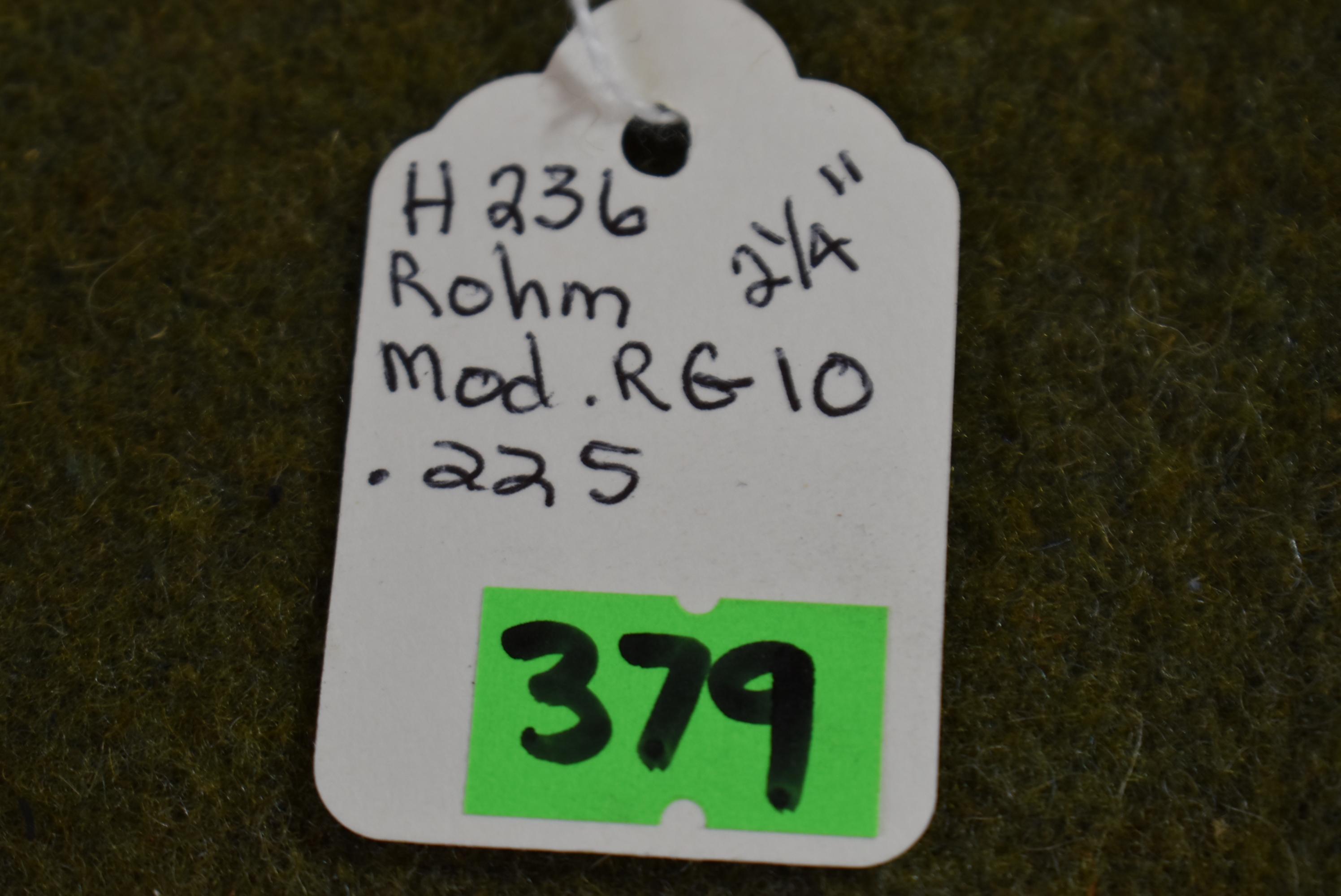 FIREARM/GUN ROHM RG10!! H 236
