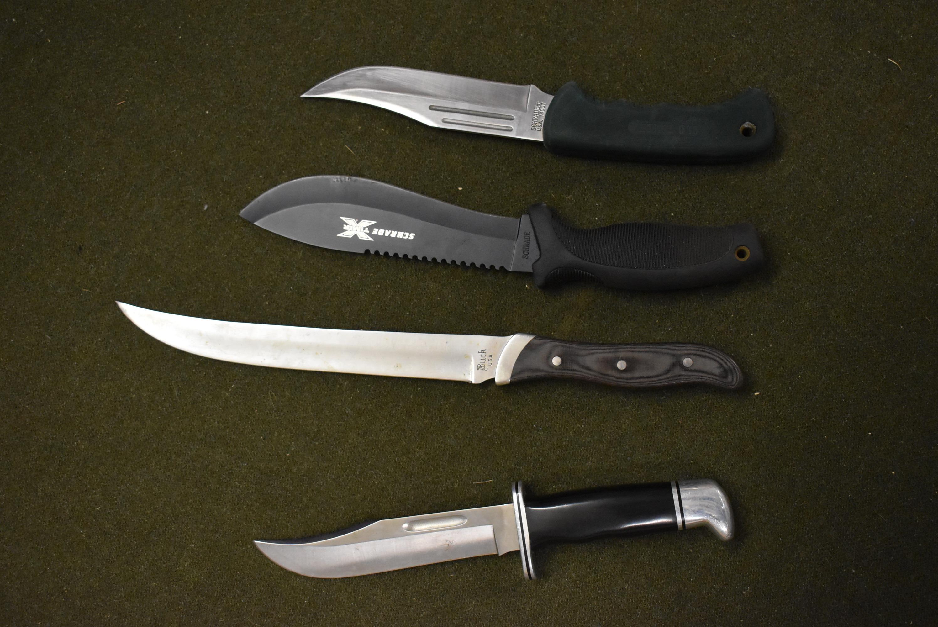 2 SCHRADE, 2 BUCK!!!