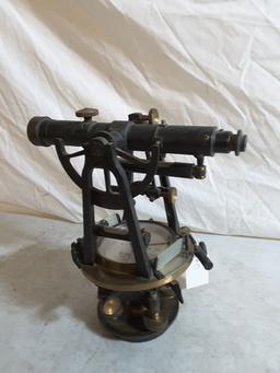 Buff & Buff Mfg. Co. Boston Model 8529 Approx. 12"t Vintage Survey Transit.