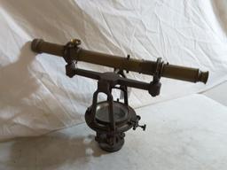Henry Ware Vintage Brass Transit Transit/level Approx. 18"w X Approx. 16"t