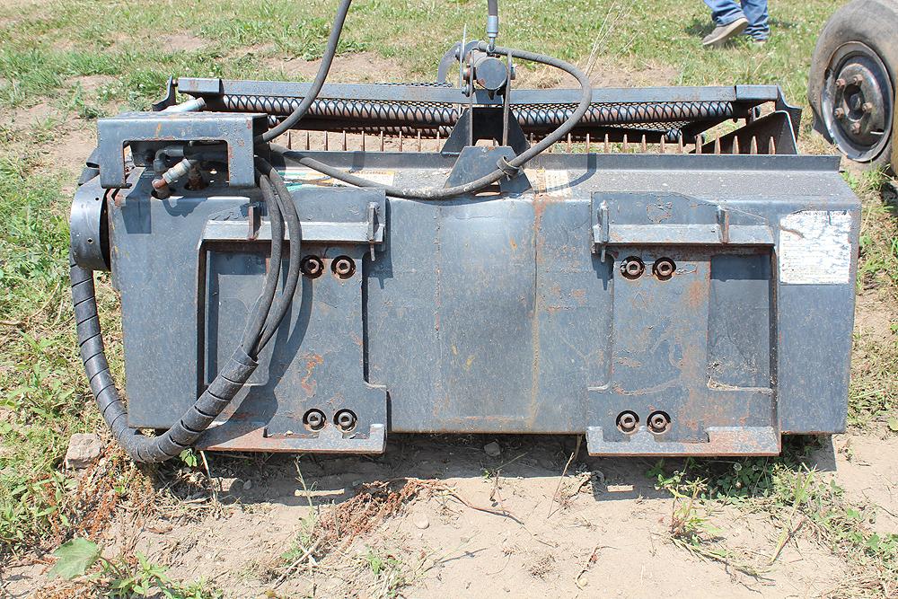 ROCK HOUND MODEL 60A SKID LOADER ATTACHMENT ROCK PICKER
