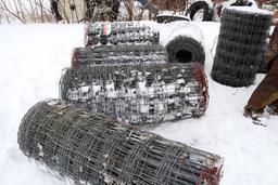 (8) New Rolls of Woven Wire