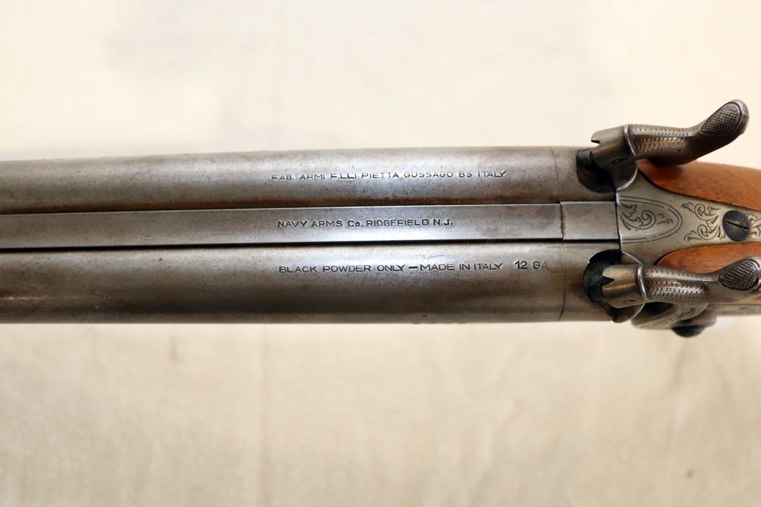 Navy Arms Co. 12 Ga Black Powder Double Barrel Muzzle Loading Shotgun, s/n 5088