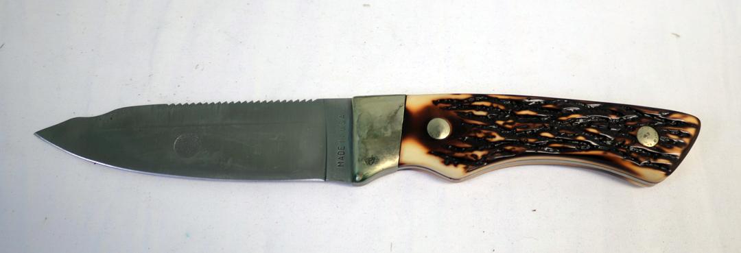 REMINGTON R6 SKINNER HUNTING KNIFE W/ SHEATH