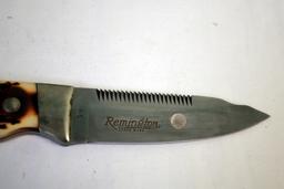 REMINGTON R6 SKINNER HUNTING KNIFE W/ SHEATH