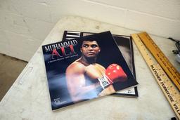 CHAMPION OF A PRIZE RING POSTER PLUS NAPPANEE AREA YARD STICKS