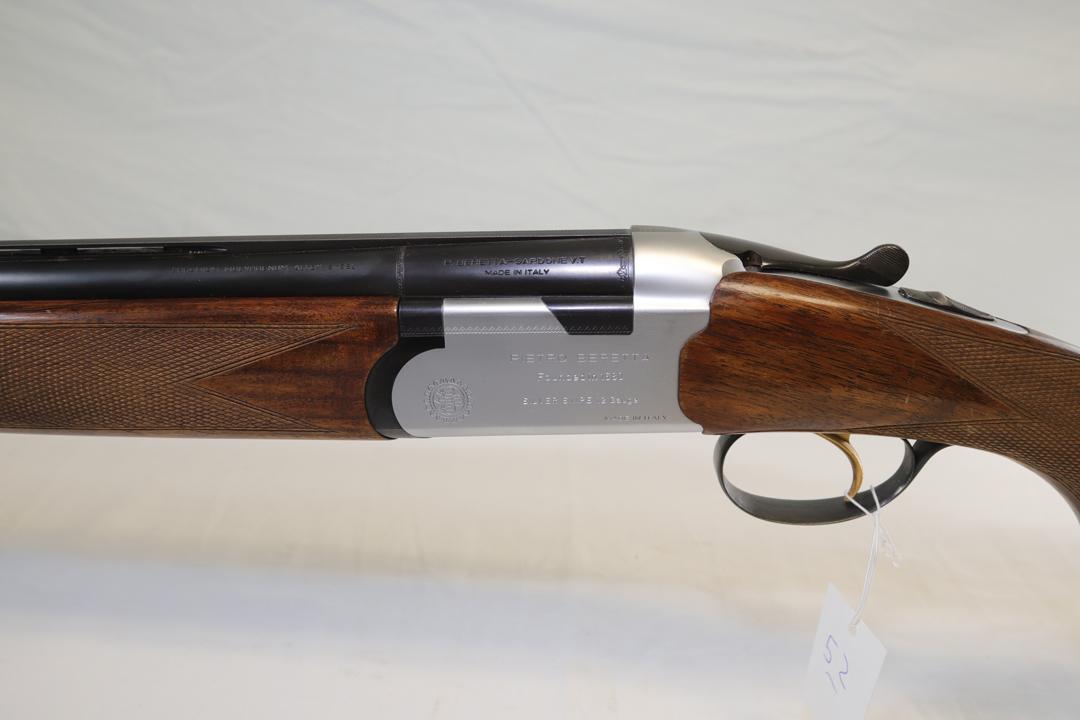 PIETRO BERETTA-GARDONE MADE IN ITALY, SILVER SNIPE 12 GA. OVER/UNDER SHOTGU
