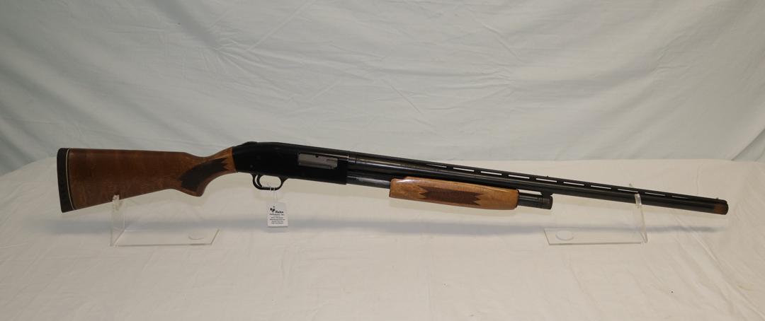 MOSSBURG 12 GA., 3-1/4 OR 3" PUMP 12 GA. SHOTGUN, SMALL AMOUNT OF SURFACE R