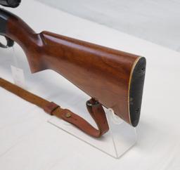 REMINGTON WOOD MASTER MODEL 742 30.6 RIFLE W/ WEAVER SCOPE 22" BARREL SERIA