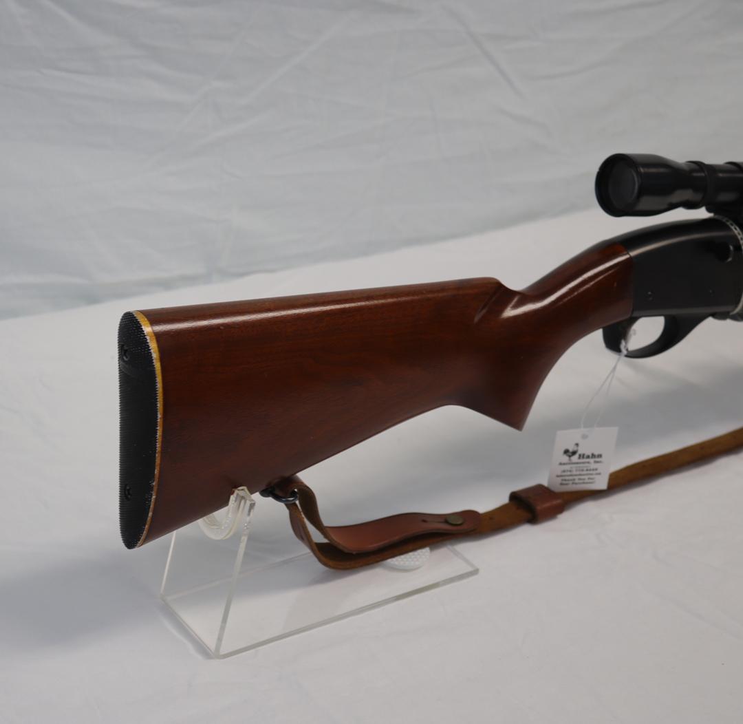 REMINGTON WOOD MASTER MODEL 742 30.6 RIFLE W/ WEAVER SCOPE 22" BARREL SERIA