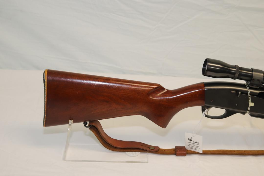 REMINGTON WOOD MASTER MODEL 742 30.6 RIFLE W/ WEAVER SCOPE 22" BARREL SERIA