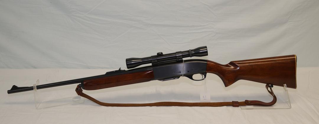 REMINGTON WOOD MASTER MODEL 742 30.6 RIFLE W/ WEAVER SCOPE 22" BARREL SERIA