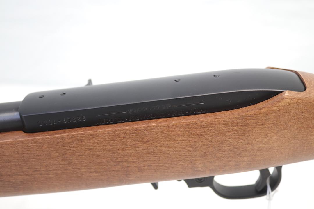 RUGER 1022 LONG RIFLE 22 CAL SEMI-AUTOMATIC 18" BARREL SERIAL #0004-65823