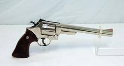 Smith & Wesson 44 mag revolver, model 29-2, nickel finish, 5-3/4"barrel