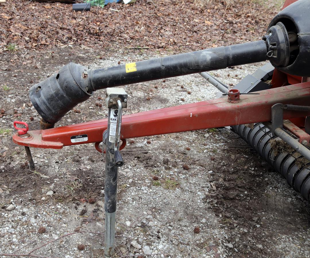 AGCO HESSTON MODEL 7110 WHEELER SN-HS64343 SMALL SQUARE BALER