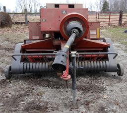 AGCO HESSTON MODEL 7110 WHEELER SN-HS64343 SMALL SQUARE BALER