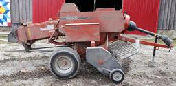 AGCO HESSTON MODEL 7110 WHEELER SN-HS64343 SMALL SQUARE BALER