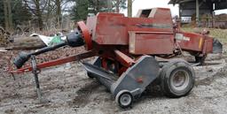 AGCO HESSTON MODEL 7110 WHEELER SN-HS64343 SMALL SQUARE BALER