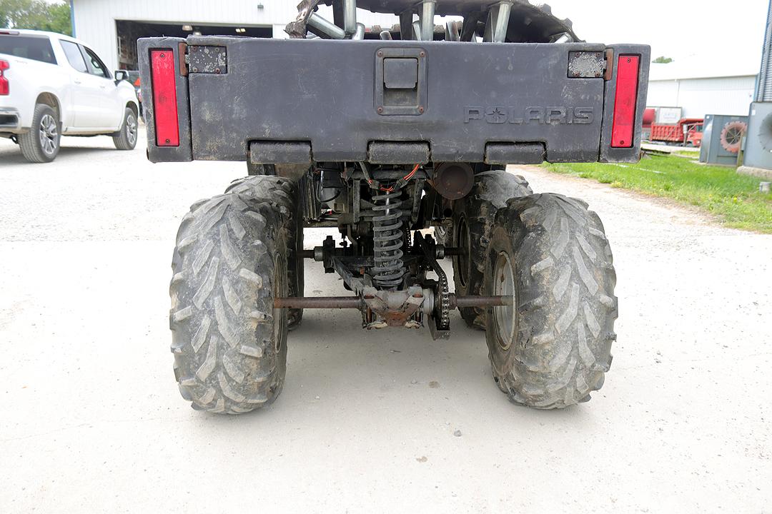 2003 Polaris Sportsman 500 6x6 on demand automatic variable transmission w/ manual dump and front ra