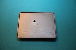 (1) "Tupperware" style Glock Safe Action pistol case